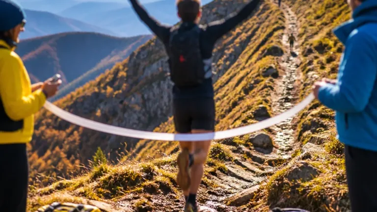 Elhousine Elazzaoui remporte la finale du Muju Trail et signe un triplé historique aux GTWS