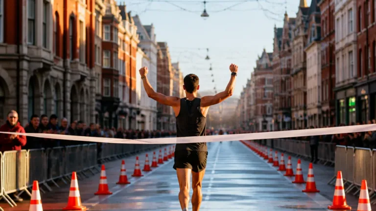Alexys Brunel : 2 h 26'50'' au marathon de Lille, une performance remarquée